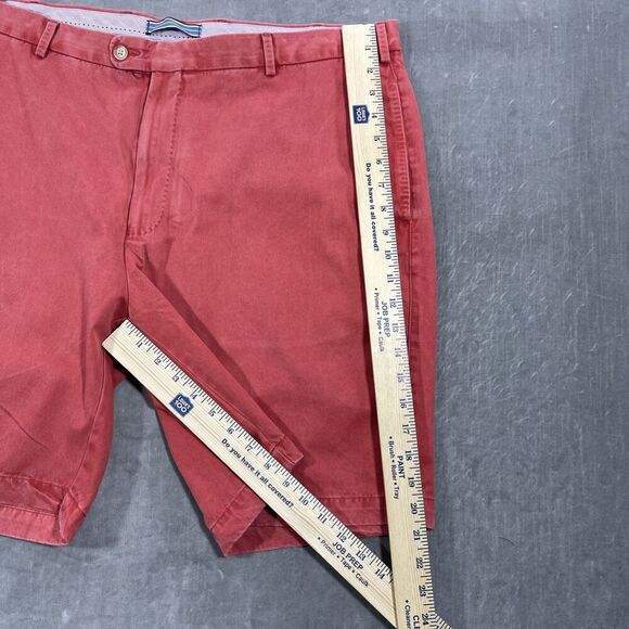 Peter Millar Mens 40 Faded Red Pima Cotton‎ Washed Chino Shorts - Picture 5 of 6